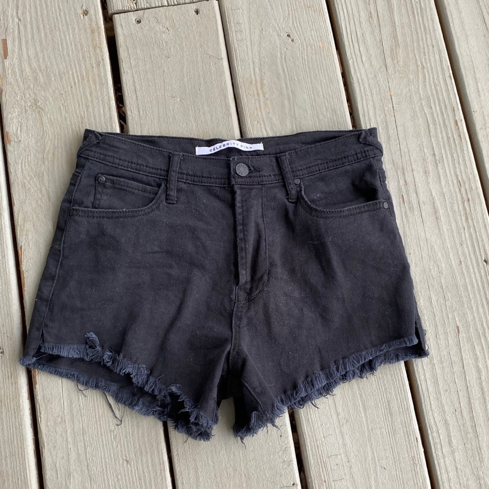 Celebrity Pink Black Shorts